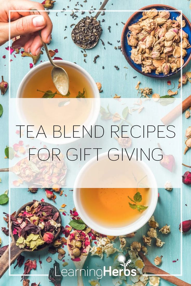 tea blend recipe for gift giving