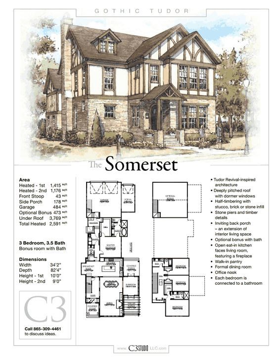 Gothic House Plans, Mc House, House Reference, Inspirational Architecture, Tudor House Plans, House Plans Ideas, Victorian House Plans, Fantasy Village, Sims Builds