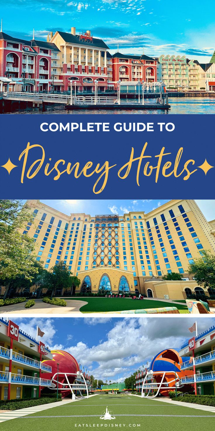 the complete guide to disney hotels