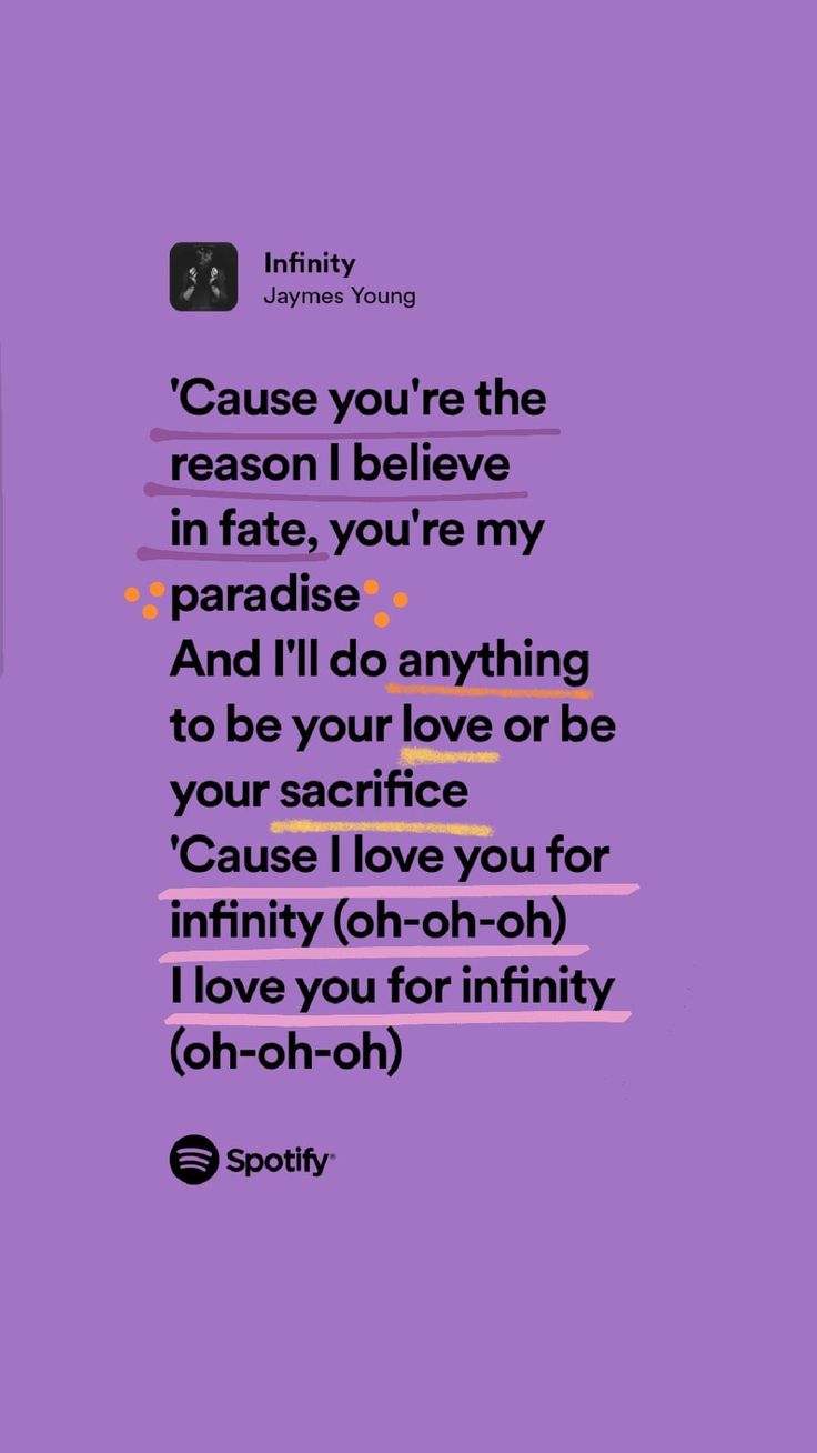 a purple background with the words, i love you for only one reason in it