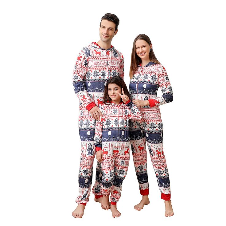 PRICES MAY VARY. STYLE FOR WHOLE FAMILY: Combining an adorable FAMILY CHRISTMAS PAJAMAS Onesie with these classic Christmas elements, make these family holiday PJs perfect for Christmas festivities. Comes in sizes for everyone of family for a picture-perfect matching look during the holidays. Wearing this comfortable family Christmas Onesie, create family memories and extra fun during the holidays together. FUNNY CHRISTMAS PAJAMAS FOR FAMILY: If you want to have a festive holiday, having matchin Funny Christmas Pajamas, Pjs For Women, Christmas Onesies, Holiday Loungewear, Onesies Pajamas, Christmas Pjs Family, Xmas Pjs, Holiday Pjs, Matching Family Christmas Pajamas