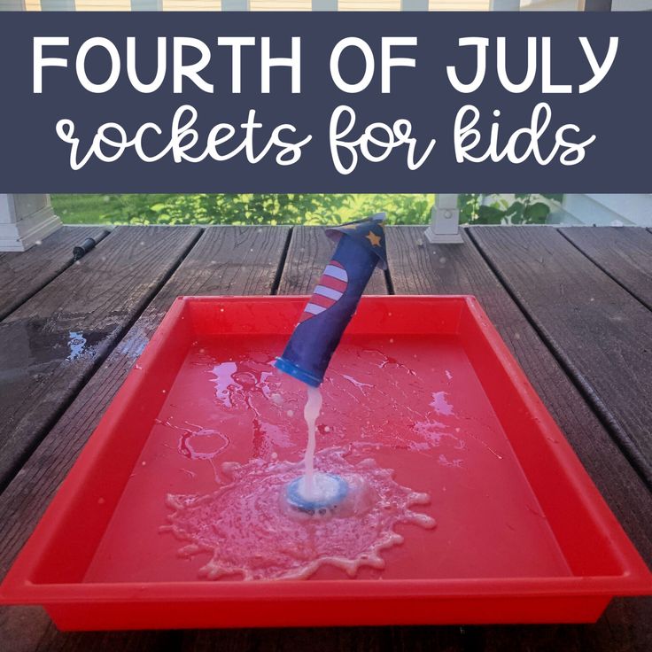 the fourth of july buckets for kids is full of fun and games to play with