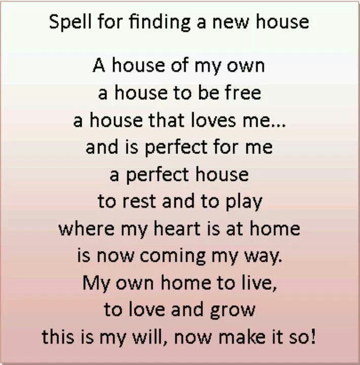 Spell for finding a new house Cleansing Spells, Spells For Beginners, Magic Spell Book, Magick Spells, Wiccan Spell Book, Witchcraft Spell Books, Witch Spell Book, Witch Spell, Wiccan Spells