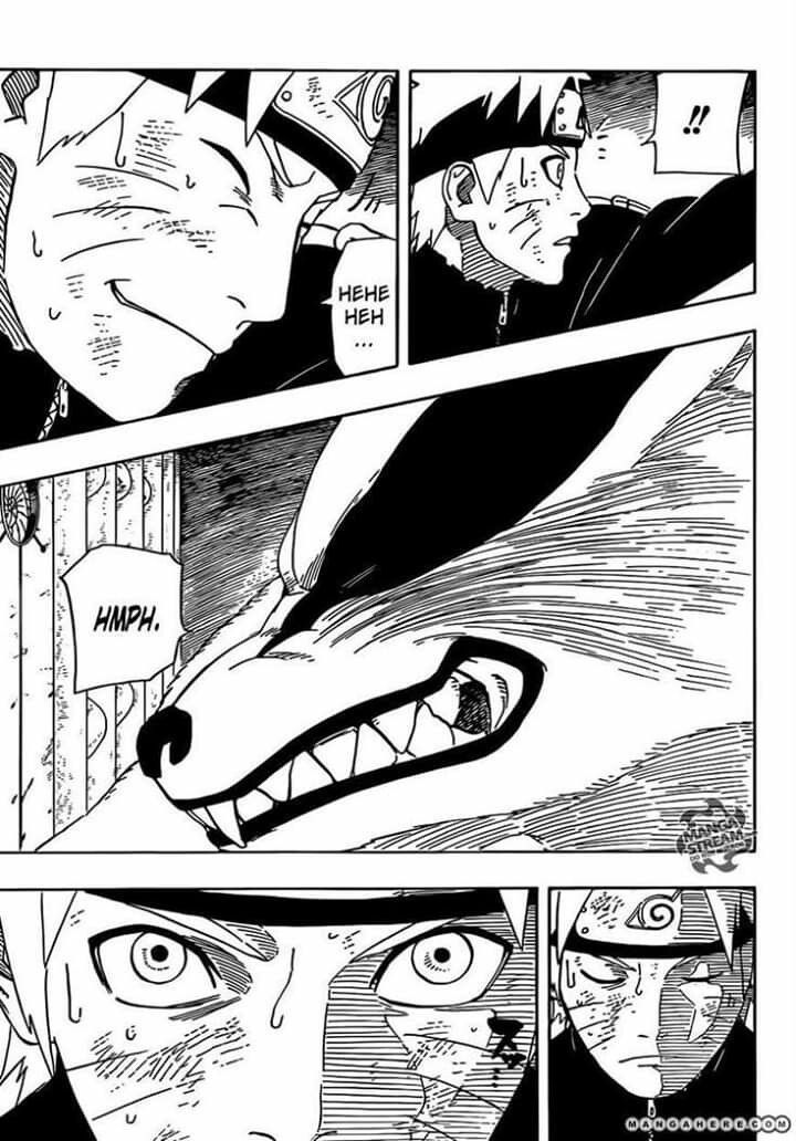 an anime story page with two faces and one eye open, the third panel is in black and white