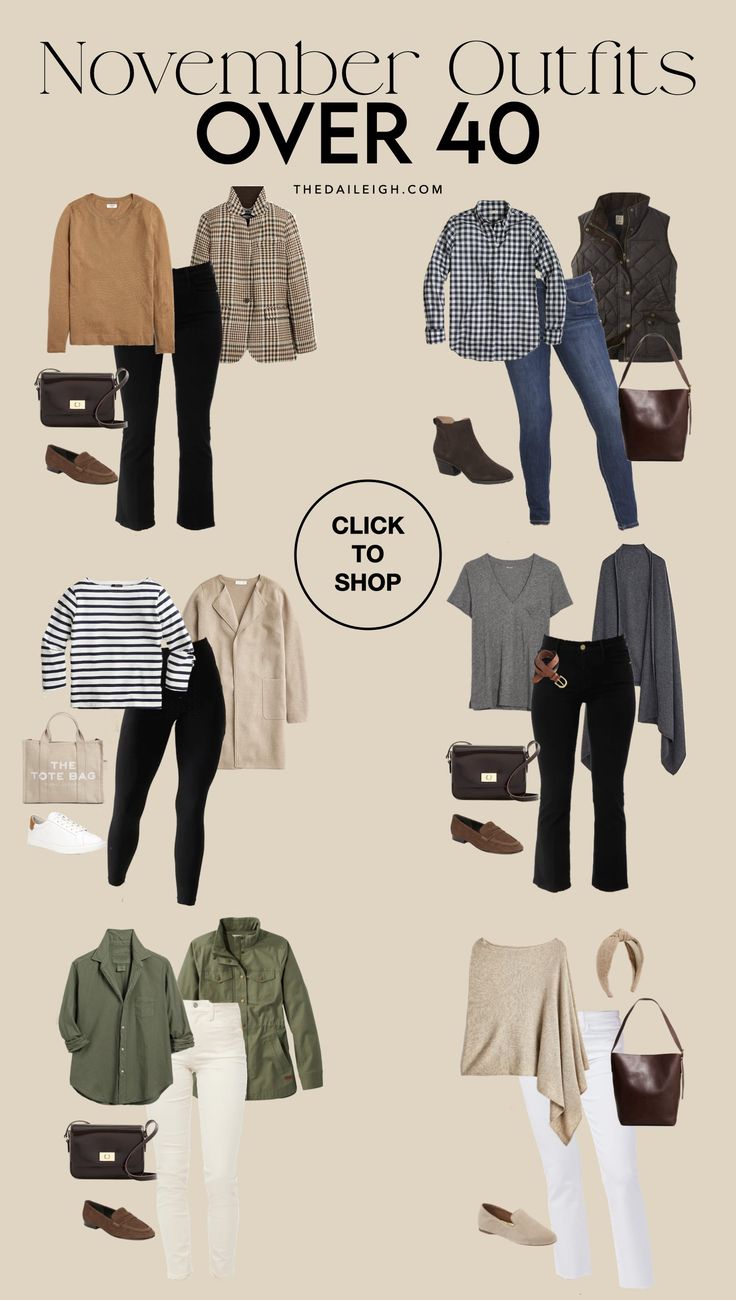 2024 Fall Outfit Ideas for Women Over 40, What To Wear in November 2024, Casual Fall Outfit Ideas 2024, Casual Fall Outfits for Women Over 40, November 2024 Outfit Ideas Stylish Outfits For Women Over 40 Casual, Fashion Inspo Outfits Over 40, What To Wear In November, Fall 2024 Outfits Women Over 40, Outfits For 40 Year Old Women, Fall Picture Outfit Ideas, Woman Casual Outfits, February Outfits, Casual Fall Outfits For Women