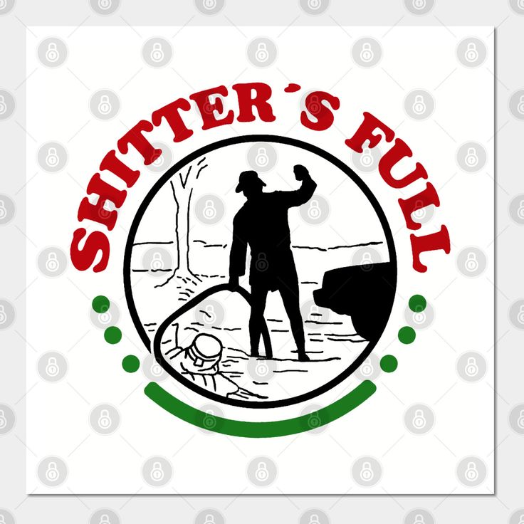 the logo for shitter's stuff is shown in red, green and white