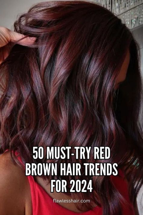 Brown Hair Trends, Fall Hair Color Trends, Red Brown Hair, Color Your Hair, Hair Colours, Red Hair Color, Fall Hair Colors, Cool Hair Color, Hairstyles For Women