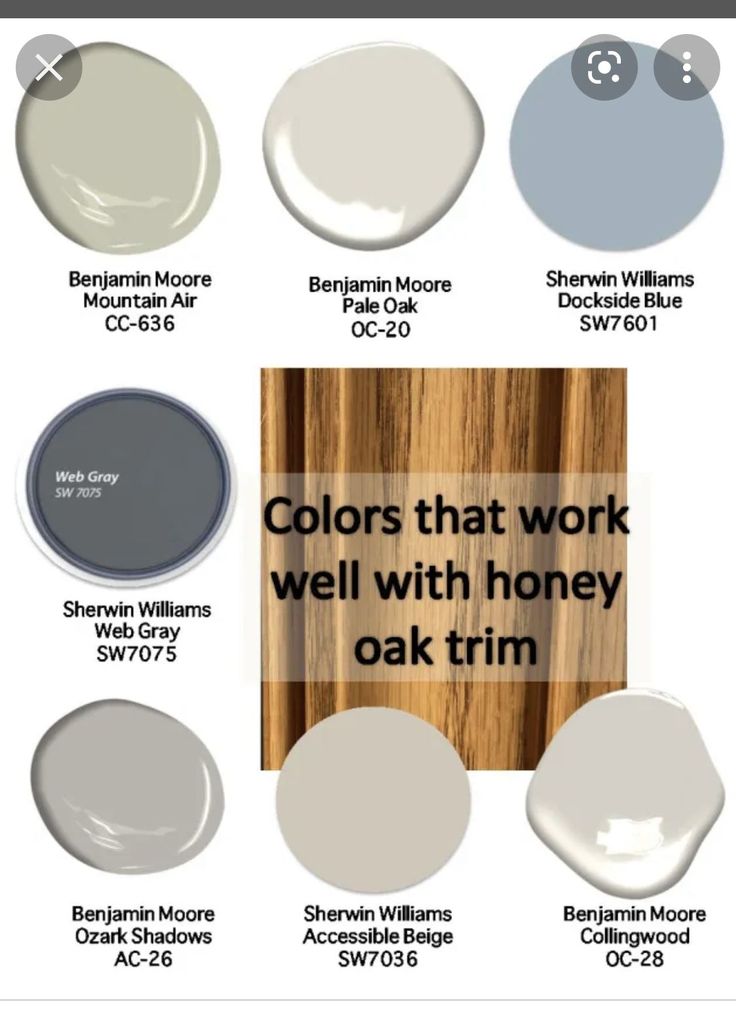 the different shades of paint that are available in this color scheme for walls and ceilings