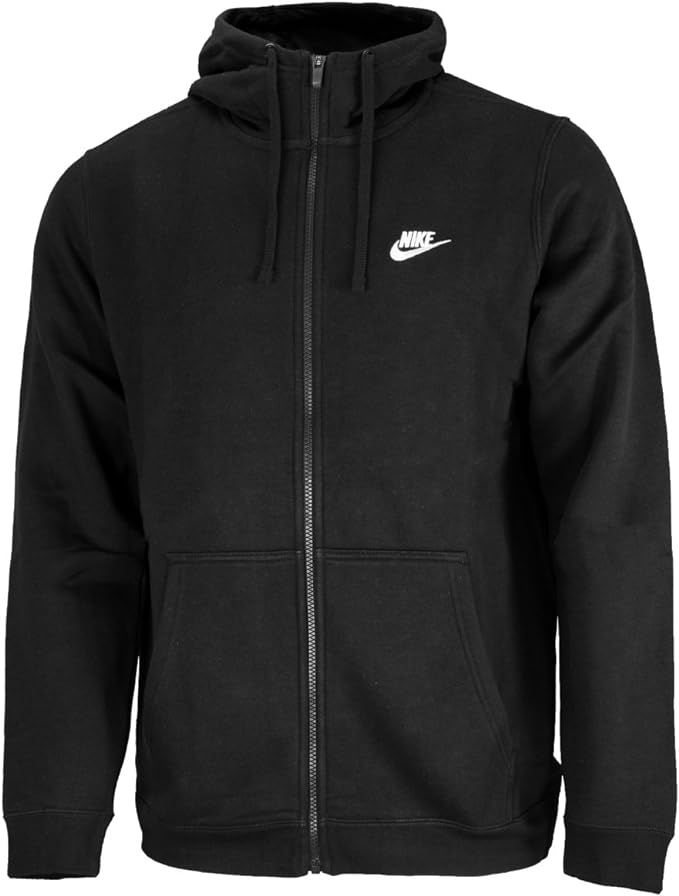 Nike mens Sportswear Full-Zip Club Hoodie at Amazon Men’s Clothing store Nike Hoodies For Men, Men's Sports Uniforms, Nike Hoodie Men, Nike Hoodies, Nike Quotes, Sweatshirt Nike, Men's Sportswear, Hippie Style Clothing, Nike Soccer