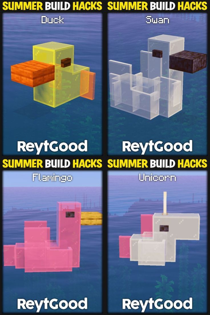 the different types of buildings in minecraft