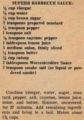 an old recipe is shown with instructions for cooking