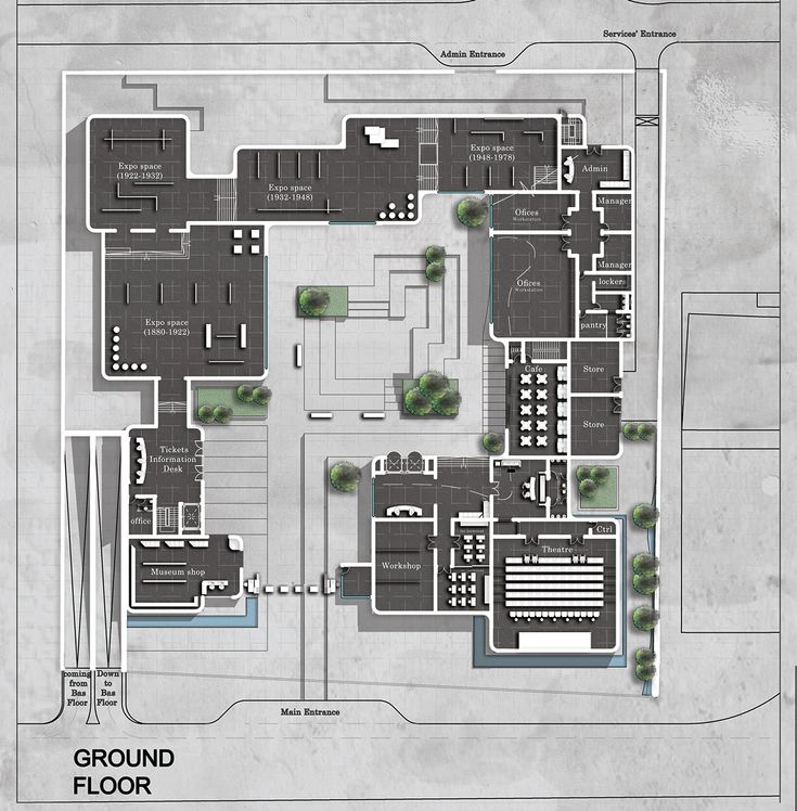 the ground plan for an apartment complex