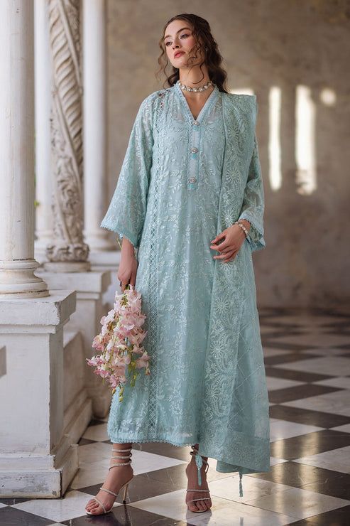 SIMIN | SAUGAAT CHIKANKARI PRET | MUSHQ – Kapraye Elegant Jamawar Salwar Kameez For Reception, Elegant Jamawar Lawn Suit With Intricate Embroidery, Elegant Jamawar Saree Sets, Elegant Jamawar Lawn Suit With Resham Embroidery, Elegant Unstitched Suit For Reception, Elegant Unstitched Suit For Reception In Transitional Season, Elegant Jamawar Lawn Suit For Diwali, Elegant Naqshi Anarkali Set For Festivals, Elegant Anarkali Set With Naqshi For Festivals