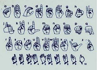 an image of hand gestures written in black ink