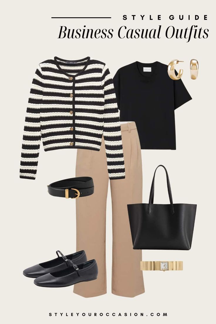 How To Create Business Casual Outfits: 20 Staple Pieces You Need Spring Workwear Business Casual, Smart Casual Work Outfit Women, Edgy Work Outfits, Summer Business Casual Outfits, Office Attire Women, Casual Work Attire, Business Professional Outfits, What To Wear Fall, Chic Business Casual