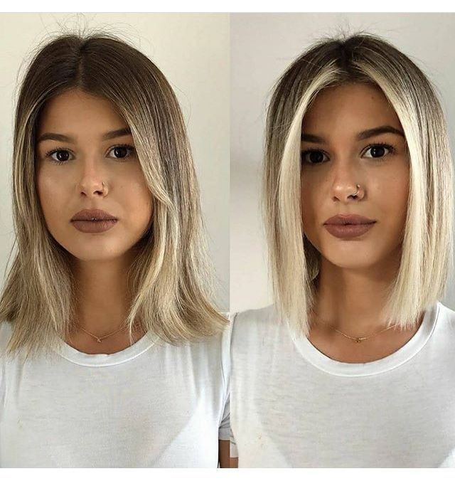 Balayage On Short Hair, How To Balayage, Dimensional Highlights, Balayage Short Hair, Balayage Short, Blonde Balayage Highlights, Short Ombre Hair, The Haircut, Short Dark Hair