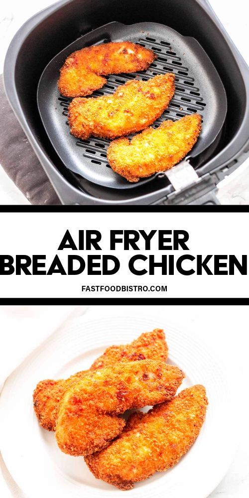 Breaded Chicken In Air Fryer Simple Breaded Chicken Recipes, Breaded Chicken Breast Air Fryer, Healthy Breaded Chicken Recipes, Breaded Chicken Air Fryer, Air Fryer Fried Chicken Breast, Breaded Chicken Breast Recipes, Flour Breaded Chicken, Air Fryer Breaded Chicken Breast, Healthy Breaded Chicken