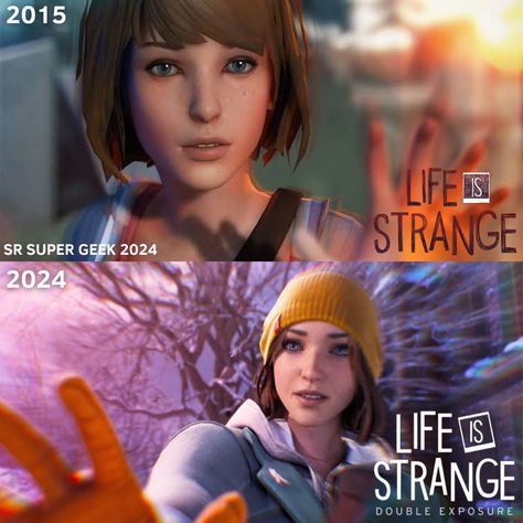 two different images of the same character in life is strange