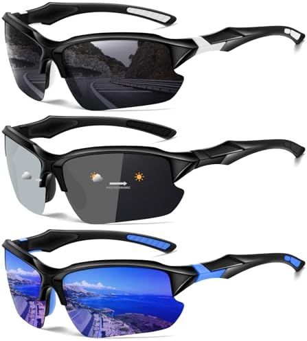 #DioKiw #Lightweight #Mens #Sleek #Sports DioKiw Sports Polarized Sunglasses provide UV protection and lightweight comfort for men engaged in outdoor activities such as cycling, running, and f... Silver Wrap Ring, Casual Rings, Polarized Glasses, Black And White Frames, Sterling Silver Rings Bands, Blue Frames, Sports Sunglasses, Delicate Rings, Grey Lenses