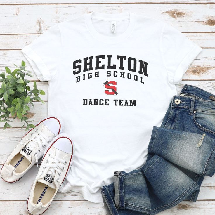 Shelton High School Dance Team Shirt If you’re the school spirit type, this Shelton High School Dance Team Shirt is for you! Get ready to show your SHS pride with this comfortable and stylish shirt, perfect for cheering on your favorite dance squad. Go Climbers!! Choose T-shirt, Crewneck Sweatshirt or Hoodie Sweatshirt. Super comfy unisex sizes. Our shirts, hoodies, and sweatshirts are crafted with comfort and quality in mind. Made from premium materials, they are soft, durable, and perfect for High School Dance Team Mom Shirts, High School Dance Team Shirts, Dance Team Tshirt Designs, Dance Team Clothes, High School Dance Team, School Dance Team, Team Mom Shirt, Dance Squad, Dance Team Shirts