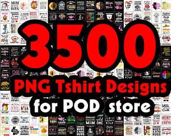 350 png shirt designs for pod store