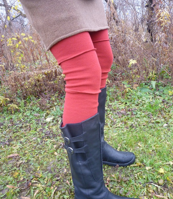 Okay, leg warmers - but not from the 80s. These I could get into! Comfortable Fitted Leggings For Fall, Fitted Thigh-high Leg Warmers For Fall, Fitted Thigh High Leg Warmers For Fall, Thigh High Leg Warmers For Fall, Footless Leggings For Fall, Fitted Knee-high Footless Socks For Fall, Fall High Stretch Footless Leg Warmers, Fitted Solid Knee-high Socks For Winter, Solid Footless Leg Warmers For Fall