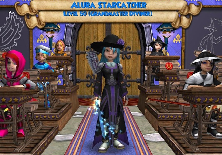 an image of a computer game character in the classroom