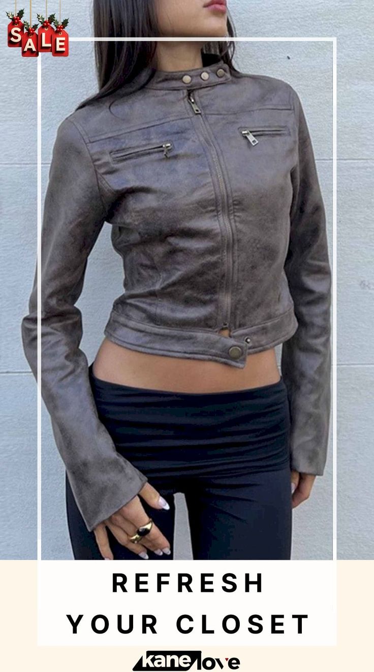 Brown Suede Cropped Stand Collar Jacket Stand Collar Jacket, Stand Collar Jackets, Collar Jacket, Brown Suede, Elevate Your Style, Stand Collar, Your Style, Collar, Free Shipping