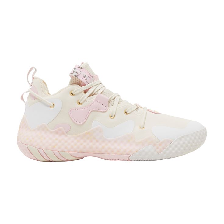 Find ADIDAS Harden Vol. 6 ' Light Pink on Editorialist. Harden Vol. 6 'Cream Light Pink' Harden Vol 6, Volleyball Shoes, Basketball Shoes, Light Pink, Great Deals, Cute Outfits, Adidas, Cream, Best Deals