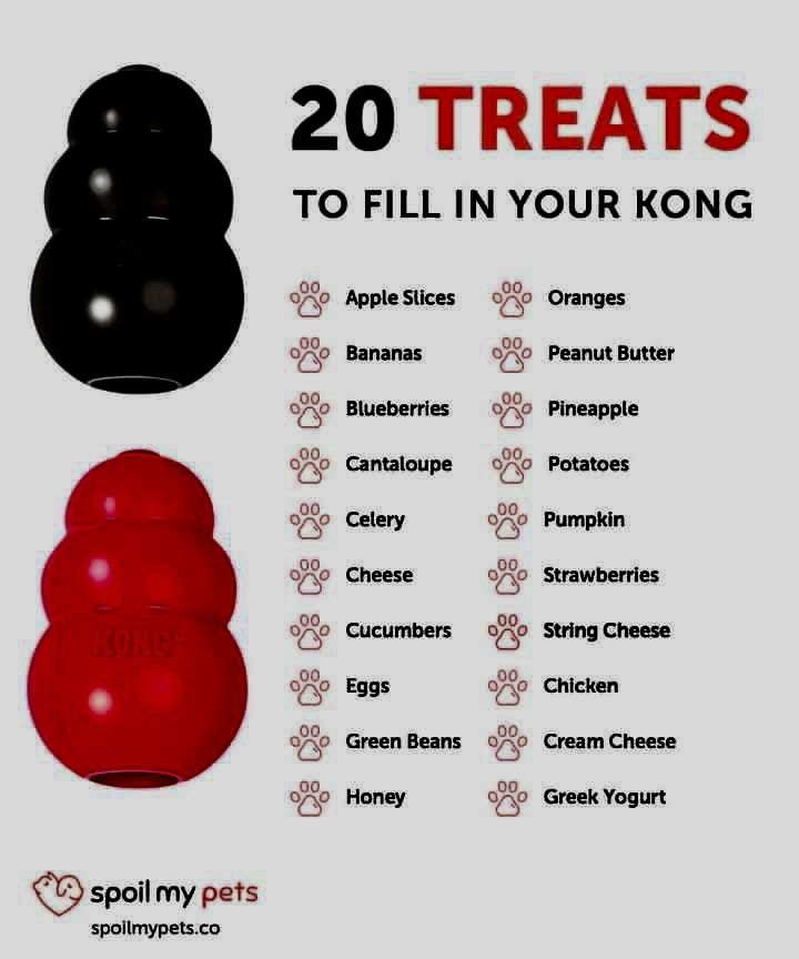 an image of some treats to fill in your kong