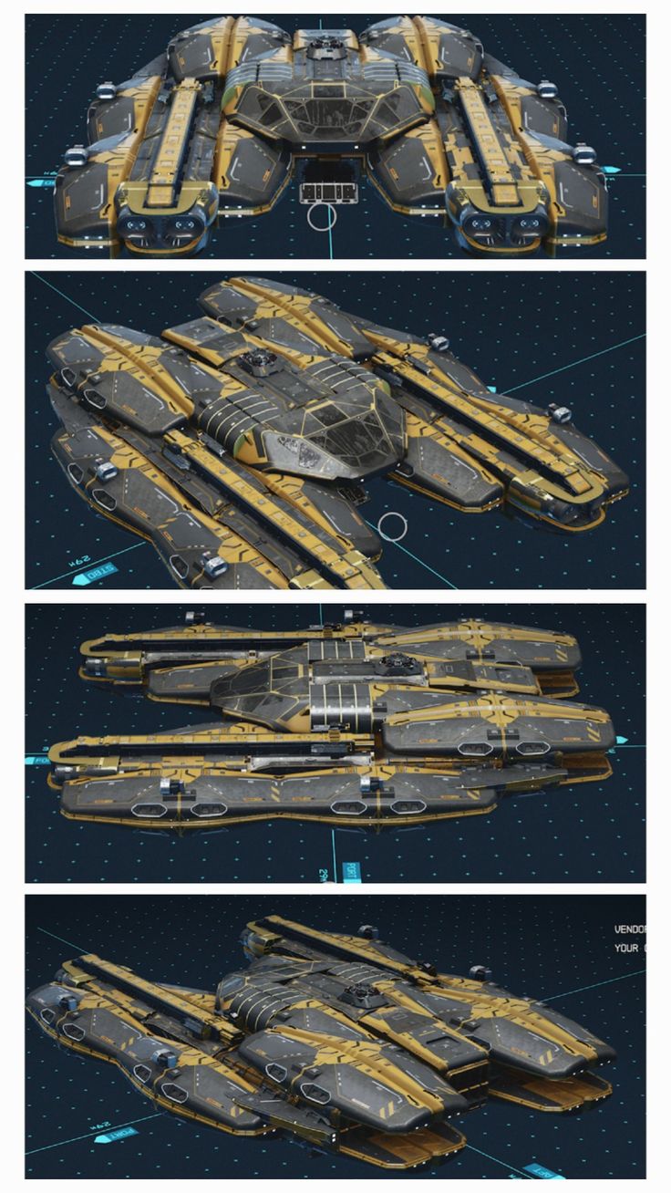 some sort of ship that is very detailed and looks like it could be built in the future