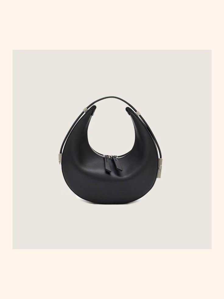 BagForLove - Women's Eclipse Vegan Handbags Modern Faux Leather Bag With Zipper Closure, Modern Handheld Bag With Zipper Closure, Modern Black Hobo Bag With Zipper Closure, Modern Shoulder Bag With Zipper Closure And Top Handle, Modern Top Handle Shoulder Bag With Zipper Closure, Trendy Hobo Bag With Round Handle For Everyday, Modern Shoulder Bag With Zipper Closure, Modern Shoulder Bag With Zipper And Top Handle, Chic Shoulder Bag With Large Capacity And Round Handle