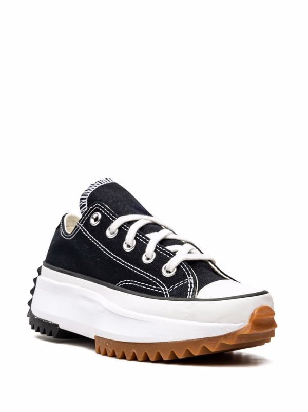 Shop Converse Run Star Hike OX low-top sneakers with Express Delivery - FARFETCH Converse Run Star Hike, Converse Run, Run Star Hike, Converse Run Star, Planet People, Girly Shoes, Black Gums, Womens Converse, Platform Sneakers