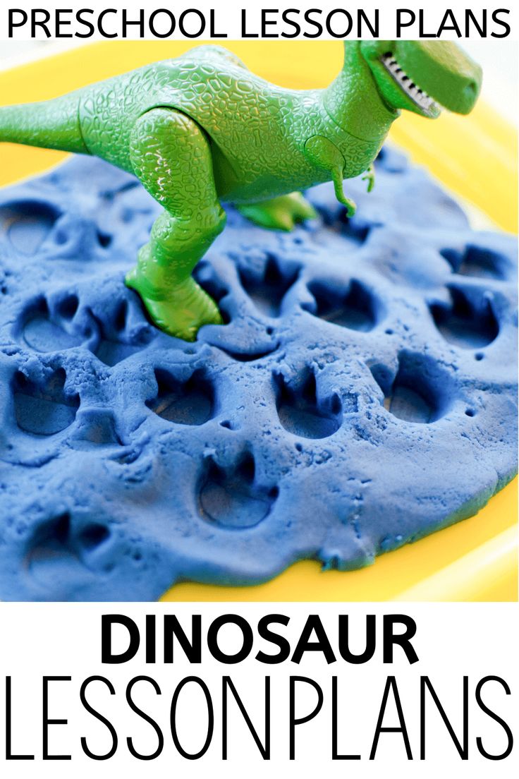 the dinosaur lesson plans for preschool and homeschool lessons are included in this book