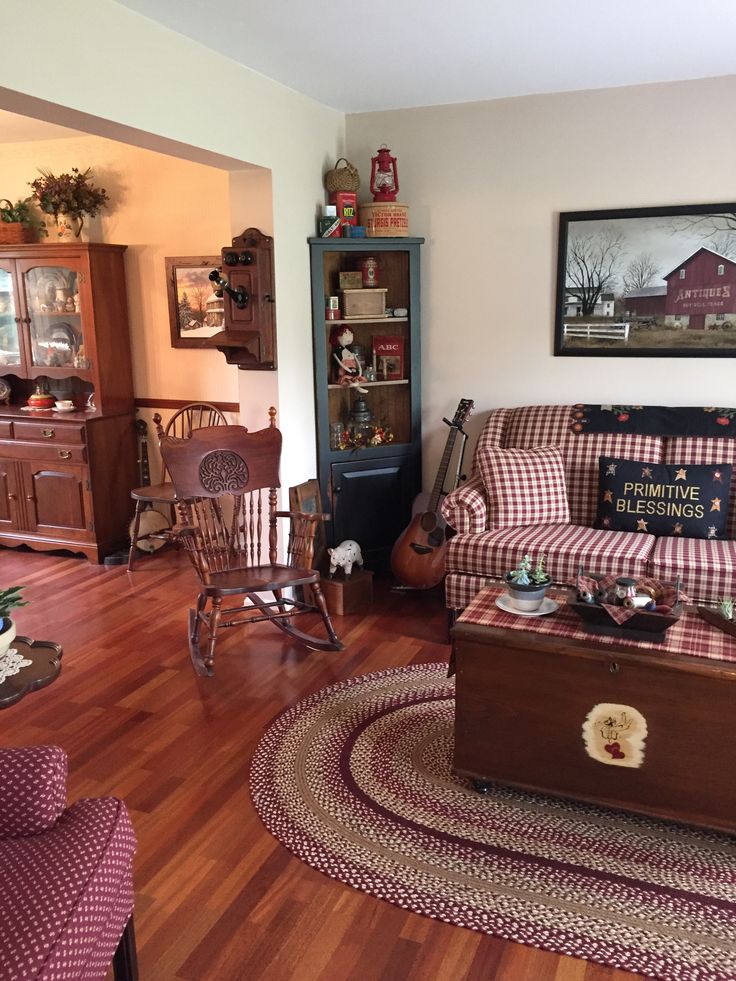 the living room is clean and ready to be used as a den or family room