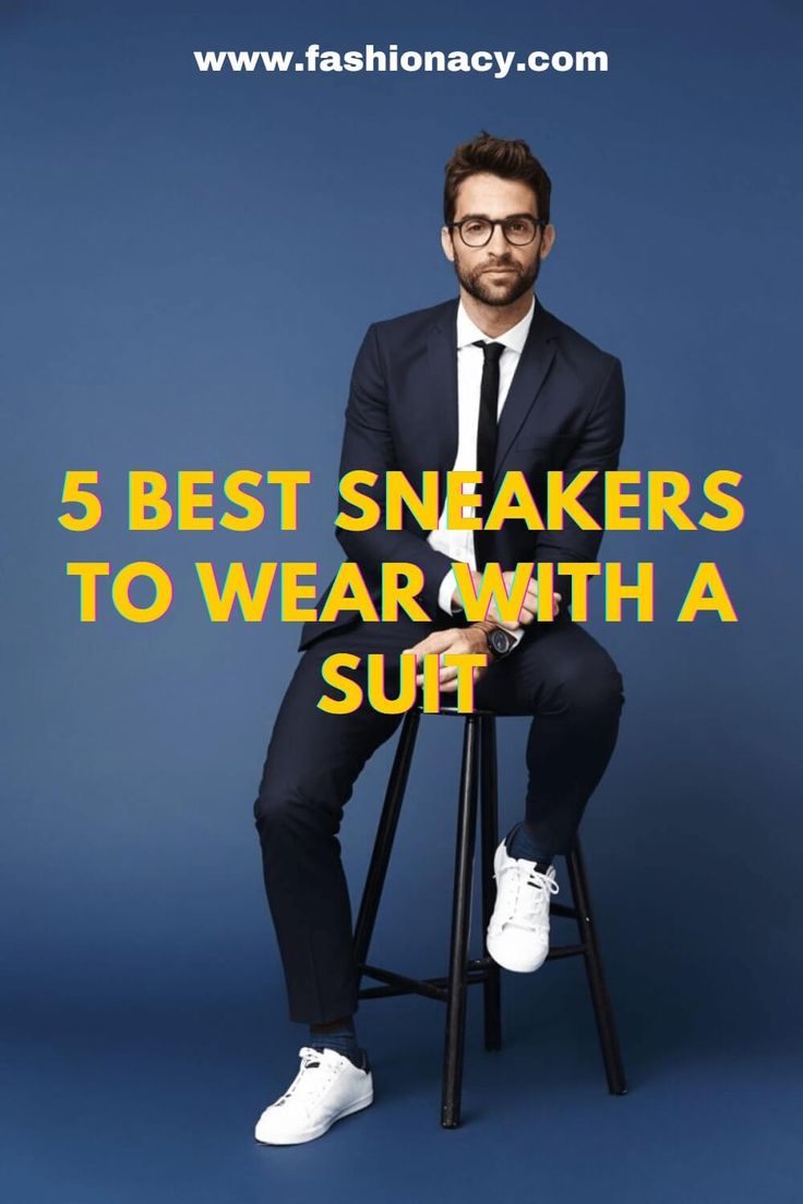 5 Best Sneakers to Wear With a Suit, Men Mens Suit And Sneakers, Wedding Suits With Sneakers, Tennis Shoes With Suit Men, Black Suit With Tennis Shoes Men, Formal Suit With Sneakers Men, Suits And Sneakers Men Outfits Prom, Sneaker Suit Outfit Men, Business Casual Men With Sneakers, Prom Sneakers Men