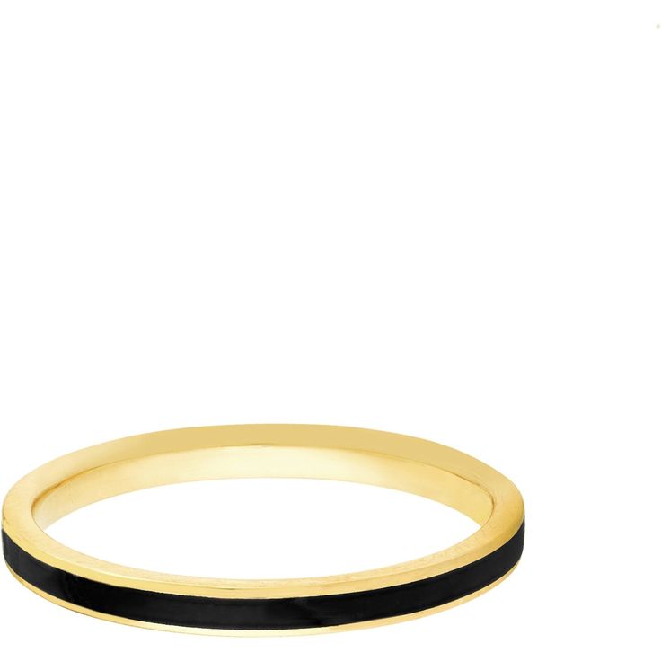 Olas d'Oro 6 Ring - 14K Yellow Gold Black Enamel Band Ring Black Round Band Fine Jewelry, Timeless Jewelry With Decorative Band, Classic Black Stackable Jewelry, Timeless Black Stackable Jewelry, Anniversary Jewelry With Black Enamel, Elegant Black Enamel Ring In 14k Gold, Fine Jewelry Black Stackable Jewelry, Elegant Black Enamel 14k Gold Ring, Elegant 14k Gold Black Enamel Ring