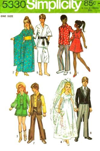 children's and girls'clothing sewing patterns from the 1960s, including dresses and jackets