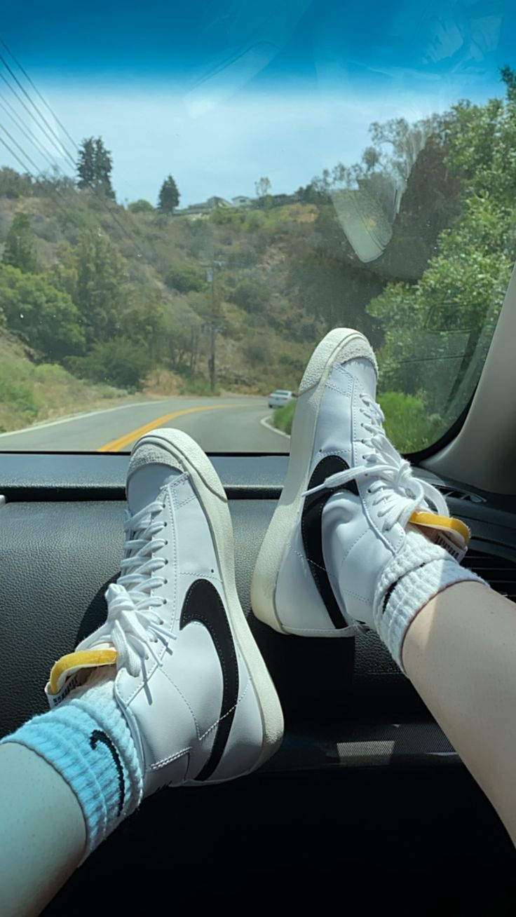 Neon Shorts, Nike Blazers, Debbie Harry, Nike Blazer, Car Travel, Hailey Bieber, Nike Air Force Sneaker, Clothing Styles, Stranger Things