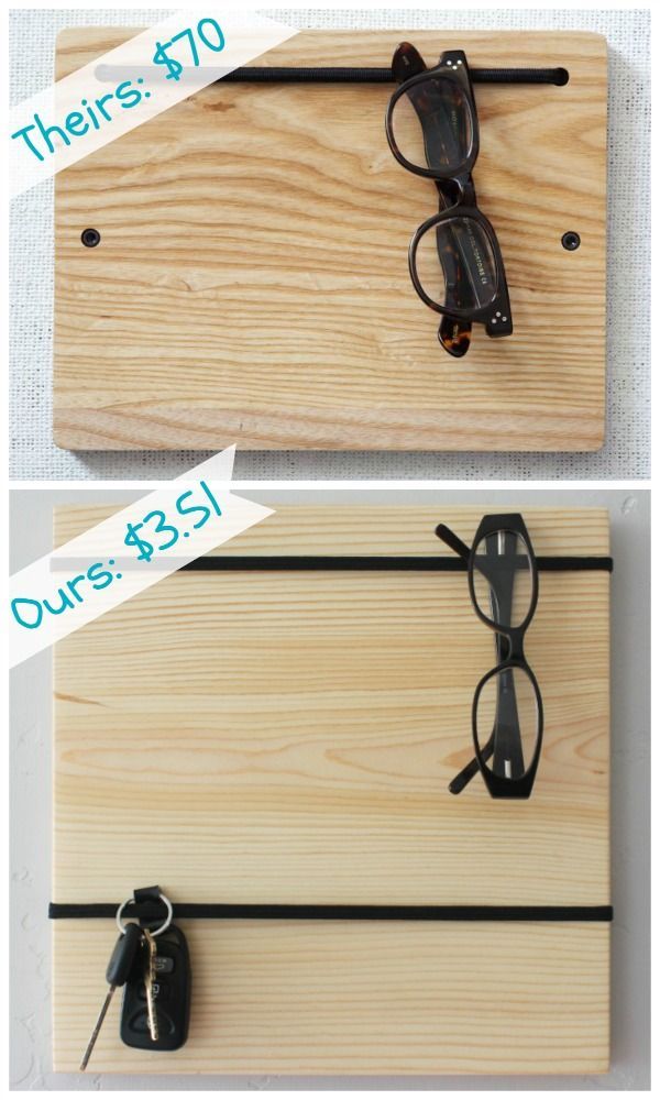 the glasses are hanging on the wall and there's $ 70 for each pair