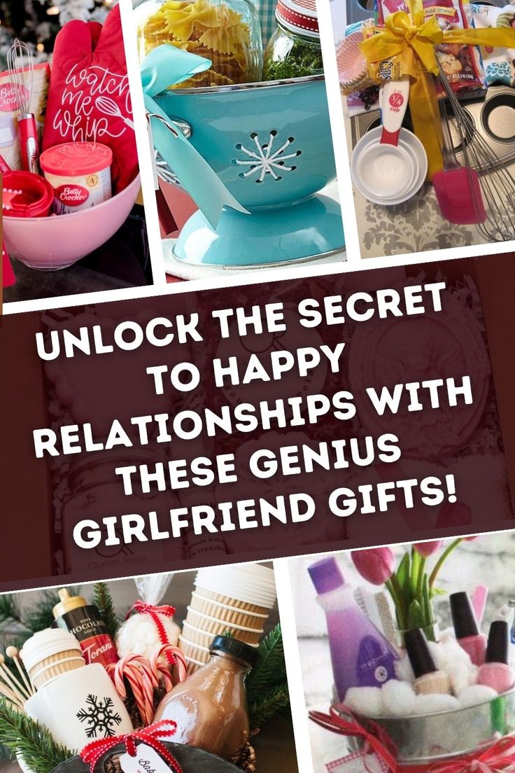 a collage of photos with the words unlock the secret to happy holidays with these genius girlfriend gifts