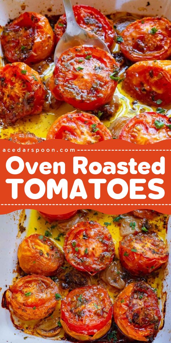 Out of 4th of July food ideas? These Oven-Roasted Tomatoes are a great addition to your pasta sauces, salads, avocado toast, or salads. This fresh tomato recipe makes an easy summer BBQ side dish. Save this pin. Oven Dried Tomatoes, Oven Roasted Tomatoes, Slow Roasted Tomatoes, Roasted Cherry Tomatoes, Mouthwatering Recipes, Recipe Board, Ripe Tomatoes, Red Cabbage, Tomato Recipes