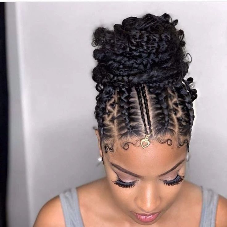 Goddess Braid Styles, Braid Trends, Knot Braid, Goddess Braids Hairstyles, Braided Ponytail Hairstyles, Goddess Hairstyles, Cool Braid Hairstyles, Cool Braids, Cornrow Hairstyles