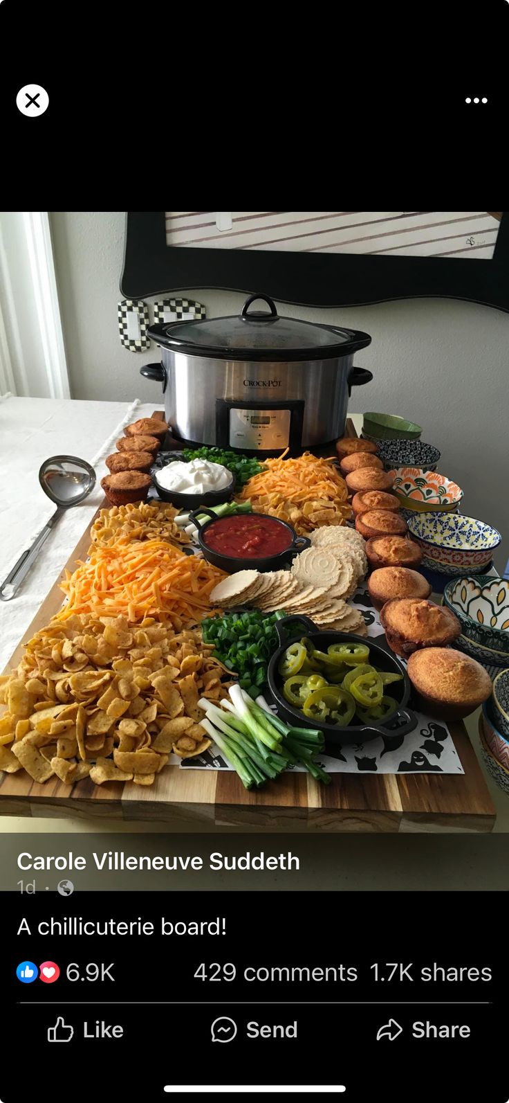 a table full of different types of food