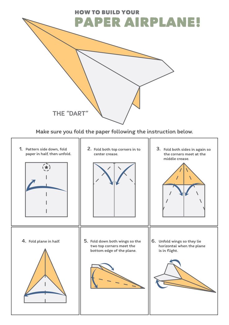 how to make an origami airplane that looks like it is flying in the sky