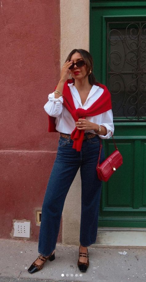 Outfit Printemps, Trend Ideas, Outfit Ideas Spring, Spring Red, Look Plus Size, Paris Outfits, Mode Casual, Autumn Outfits, Spring Fashion Trends