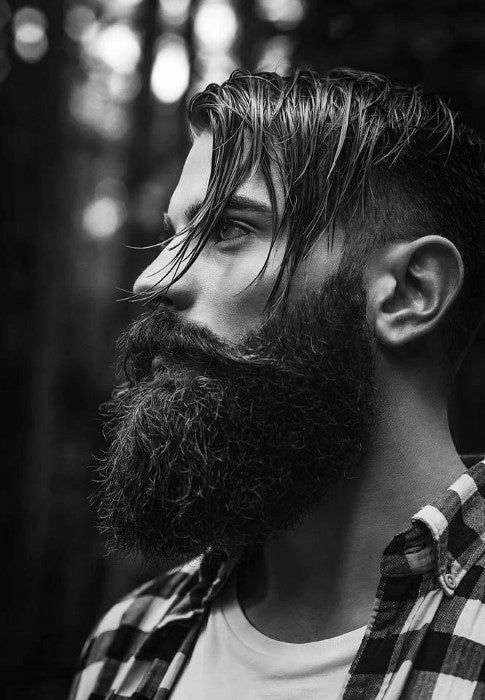 Long Undercut, Bart Styles, Best Fade Haircuts, Thick Beard, Best Beard Styles, Epic Beard, Straight Hair Cuts, Asian Men Hairstyle, Big Beards