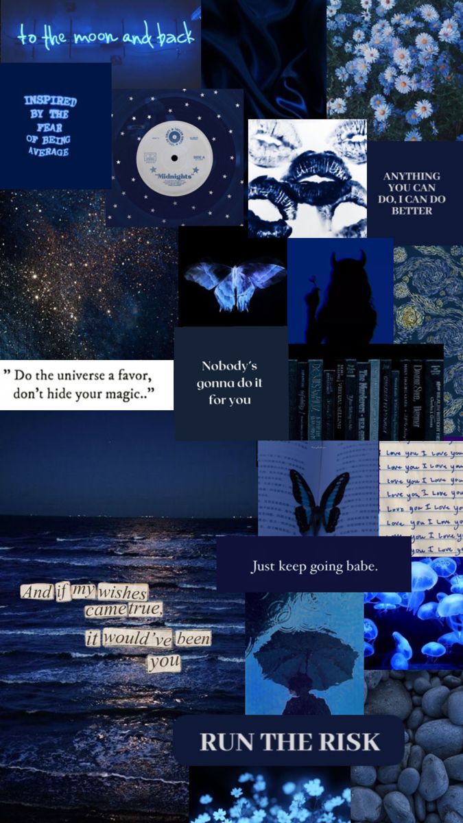 a collage of images with words and pictures on them, including an image of a butterfly