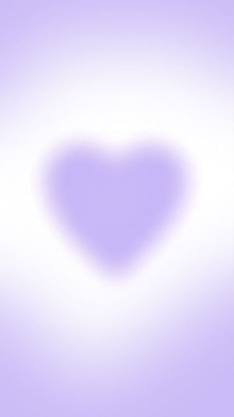 a blurry image of a heart on a purple and white background with the word love written below it