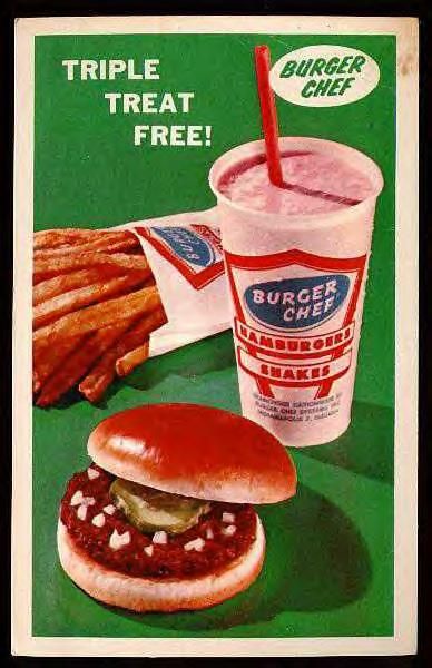 an advertisement for burger king with a hot dog and drink